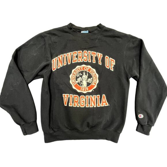 University of Virginia Pullover Sweatshirt Hoodie Sweater Sz S Y2K UNISEX - Picture 1 of 4